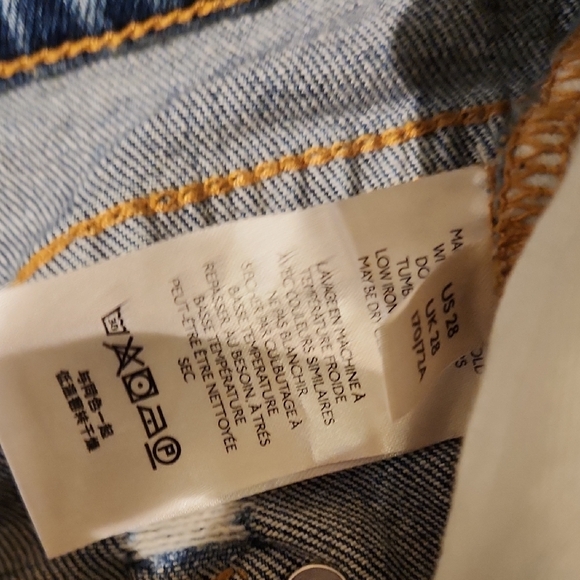 ❤️ NWOT! ANTHROPOLOGIE PILCRO BORROWED BOYFRIEND JEANS, 6 (28) - Picture 11 of 15